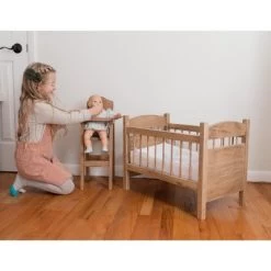 Remley Katie’s Collection Kids Wooden Doll Crib Playset - Ships Assembled - Ships Assembled -Dolls Discount Store GUEST 94a9c973 947d 4270 abdc c2796a054a4b