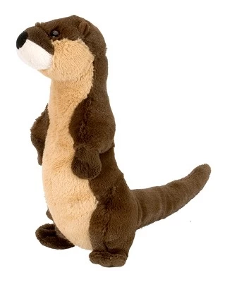 Wild Republic Cuddlekins Mini Standing River Otter Stuffed Animal, 8 Inches 3 Wild Republic Cuddlekins Mini Standing River Otter Stuffed Animal, 8 Inches