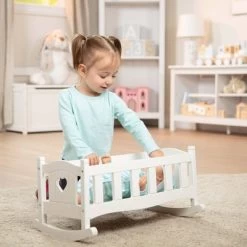 Melissa & Doug Mine To Love Doll Cradle -Dolls Discount Store GUEST 954b1dad ffce 4d37 a71c 76139f995030