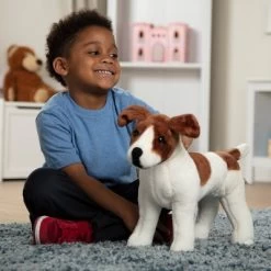 Melissa & Doug Giant Jack Russell Terrier - Lifelike Stuffed Animal Dog (over 12 Inches Tall) -Dolls Discount Store GUEST 98bc000b 7160 4c27 8138 7dabfeebcb31