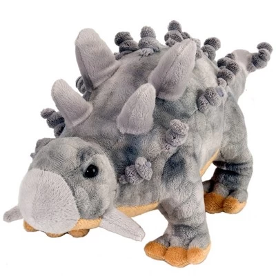 Wild Republic Dinosauria Medium Ankylosaurus Stuffed Animal, 15 Inches 3 Wild Republic Dinosauria Medium Ankylosaurus Stuffed Animal, 15 Inches