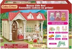 Calico Critters Sweet Raspberry Home Gift Set, Dollhouse Playset With 3 Collectible Figures, Furniture And Accessories -Dolls Discount Store GUEST 9a900762 b824 477a b5ee 656bcf203e92