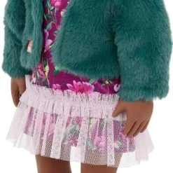 Our Generation Lucia 18" Fashion Doll With Faux-Fur Jacket & Floral Dress -Dolls Discount Store GUEST 9aa80e9f 6983 4410 8962 af02edb2ac08