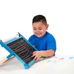 Melissa & Doug Double-Sided Magnetic Tabletop Art Easel - Dry-Erase Board And Chalkboard -Dolls Discount Store GUEST 9cc03dff ae85 4f39 a08f fad88f6d3604