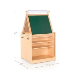 Guidecraft Kids' Desk To Easel Art Cart -Dolls Discount Store GUEST 9d2fd220 0fac 4bb2 9fb3 f57b7caca38f