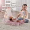 Starlights LED Canopy Metal Doll Bed With Bedding - Pink -Dolls Discount Store GUEST 9e1f698d 3dc0 477f 9664 6fd1dceac2ca