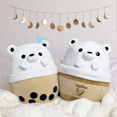 Avocatt Coffee Polar Bear Plush 5 Avocatt Coffee Polar Bear Plush - Image 3