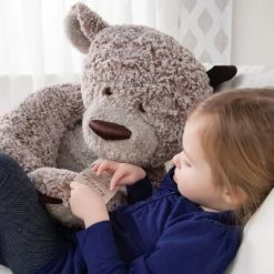 DEMDACO Jumbo Giving Bear 36 Inches - Brown -Dolls Discount Store GUEST a1388e81 24cb 46c8 9e60 101b68b10b5c