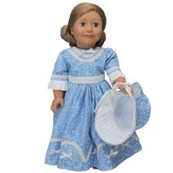 The Queen's Treasures 18 Inch Doll 1800's Style Blue Dress Gown And Hat -Dolls Discount Store GUEST a1ba7460 09fa 4f8d b6de dd59dbaf8e1a