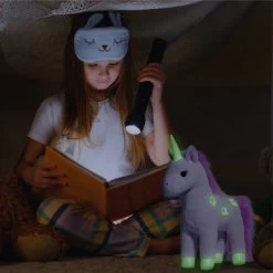 FAO Schwarz 13" Purple Unicorn Glow In The Dark Toy Plush -Dolls Discount Store GUEST a23f440c ebed 4dc0 9465 f028c9065c32