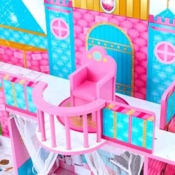 Olivia's Little World By Teamson Kids Furnished Castle Dollhouse For 12" Dolls -Dolls Discount Store GUEST a258bde3 2981 4623 85fd 1fd0cf1bb421