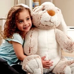Melissa & Doug Giant Burrow Bunny 21" Stuffed Animal -Dolls Discount Store GUEST a4281ce8 8f7c 4f0d 96c4 7d4e98a04303