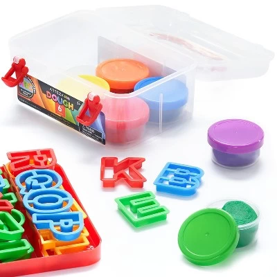 Arteza Kids Play Alphabet Dough Kit- 32 Pieces 3 Arteza Kids Play Alphabet Dough Kit- 32 Pieces