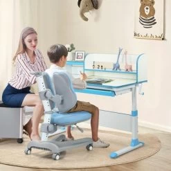 Costway Adjustable Kids Study Desk Drafting Table Chair Set W/ Bookshelf 14 Costway Adjustable Kids Study Desk Drafting Table Chair Set W/ Bookshelf -Dolls Discount Store GUEST a8259667 346f 450d 947e 2d4d2b316fda
