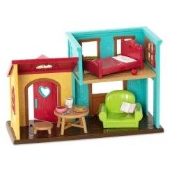 Li'l Woodzeez Townhouse Playset For Figurines Li'l Nextdoor Neighbors -Dolls Discount Store GUEST aa4f1efc 47bc 46e8 9886 4607ed840caa