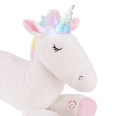 Little Love By NoJo Unicorn Light Up Plush 4 Little Love By NoJo Unicorn Light Up Plush - Image 2