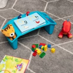 Mind Reader Sprout Collection Portable Desk With Side Pockets Set Of 2 Blue