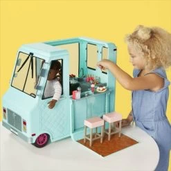 Our Generation Sweet Stop Ice Cream Truck With Electronics For 18" Dolls - Light Blue 15 Our Generation Sweet Stop Ice Cream Truck With Electronics For 18" Dolls - Light Blue -Dolls Discount Store GUEST ac507eb3 f628 496e 9b8e 10d444fa519d