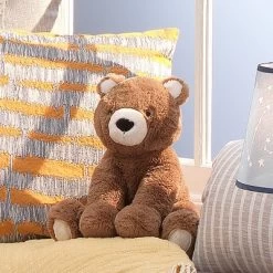 Lambs & Ivy Sierra Sky Brown Plush Bear Stuffed Animal Toy Plushie - Wally -Dolls Discount Store GUEST ae14c6ea d0f6 414c a325 dd9d03e1f107