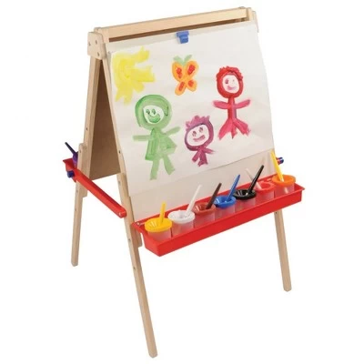 Kaplan Early Learning Floor Style Adjustable Height Art Easel 3 Kaplan Early Learning Floor Style Adjustable Height Art Easel