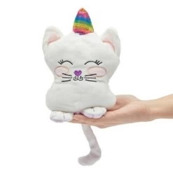 Small Reversible Caticorn Plush Toy, Lavender And White Caticorn Plushie With Rainbow Horn (6 X 12 In) -Dolls Discount Store GUEST aebc940d ebfa 4984 8d71 bcab84c1a84f