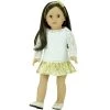 Sophia’s Lace Shirt, Skirt And Headband For 18" Dolls, Ivory/Gold 1 Sophia’s Lace Shirt, Skirt And Headband For 18" Dolls, Ivory/Gold -Dolls Discount Store GUEST aecddc25 a3fa 49c5 a6d9 e04539e58ea8