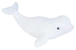 Wild Republic Cuddlekins Mini Beluga Whale Stuffed Animal, 8 Inches