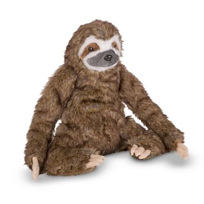Melissa & Doug Stuffed Animal Sloth 5 Melissa & Doug Stuffed Animal Sloth - Image 3