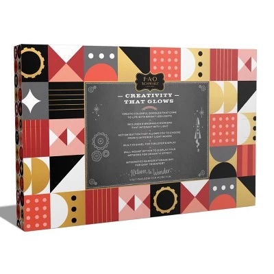 FAO Schwarz Neon Glow Drawing Easel 7 FAO Schwarz Neon Glow Drawing Easel - Image 5