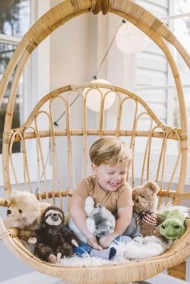 Bearington Teddy Bear Stuffed Animal: Light Brown 11 Inches 6 Bearington Teddy Bear Stuffed Animal: Light Brown 11 Inches - Image 4