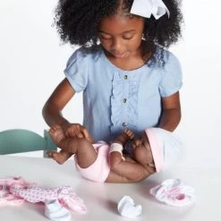 JC Toys La Newborn 14" Baby Doll 8pc Set - Pink -Dolls Discount Store GUEST b1d839d7 9f60 4c9a b7cc 909472e74d50