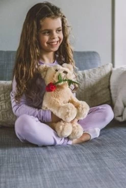 Bearington Collection Remington Stuffed Animal Teddy Bear Holding A Rose, 9.5" -Dolls Discount Store GUEST b26086cb 49be 4007 a2de 3a7f8d58bdcd