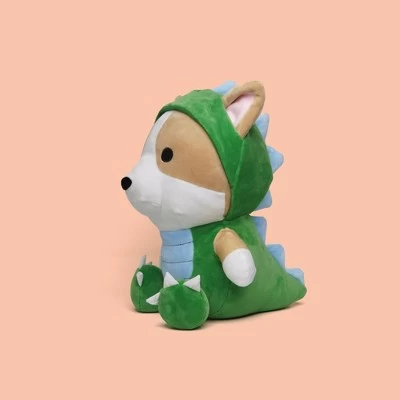 Avocatt Corgi Dinosaur Plush 6 Avocatt Corgi Dinosaur Plush - Image 4