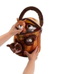 Plush Creations Forest Animals Carrier Set -Dolls Discount Store GUEST b378a296 e258 46a0 a466 a37efa40d2d7