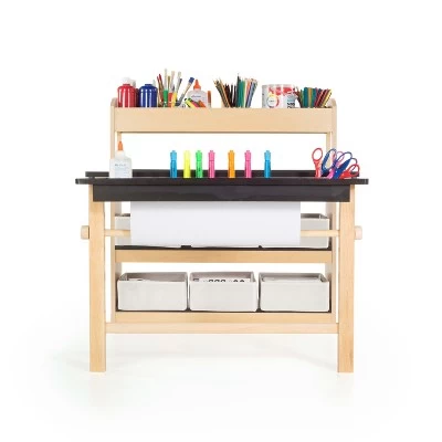 Guidecraft Kids' Deluxe Art Center 7 Guidecraft Kids' Deluxe Art Center - Image 5