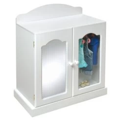 Badger Basket Mirrored Doll Armoire With Baskets -Dolls Discount Store GUEST b8aeef65 ac7f 414d af46 89cf969532c1