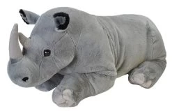 Wild Republic Cuddlekins Jumbo Rhino Stuffed Animal, 30 Inches