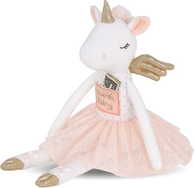 Bearington Twinkles Soft Plush Unicorn Tooth Fairy Doll, 14 Inches 4 Bearington Twinkles Soft Plush Unicorn Tooth Fairy Doll, 14 Inches - Image 2