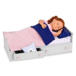 Our Generation Starry Slumbers Platform Bed Furniture Accessory Set For 18" Dolls 6 Our Generation Starry Slumbers Platform Bed Furniture Accessory Set For 18" Dolls -Dolls Discount Store GUEST bdb2c079 8f0e 4f02 bf4e 2774f1094827