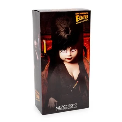Mezco Toyz Living Dead Dolls Presents Elvira Mistress Of The Dark 10 Inch Collectible Doll 6 Mezco Toyz Living Dead Dolls Presents Elvira Mistress Of The Dark 10 Inch Collectible Doll - Image 4