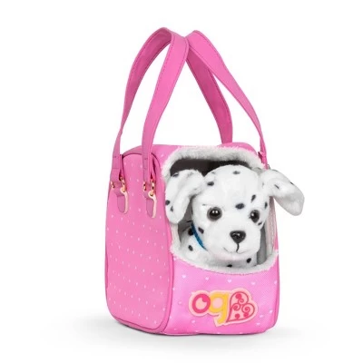 Our Generation Hop In Dog Carrier & Pet Plush Puppy Dalmatian For 18" Dolls 3 Our Generation Hop In Dog Carrier & Pet Plush Puppy Dalmatian For 18" Dolls