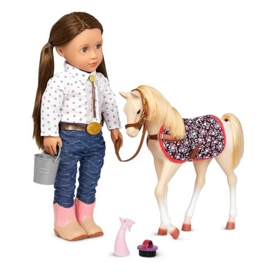 Our Generation Palomino Horse Foal Accessory Set For 18" Dolls 4 Our Generation Palomino Horse Foal Accessory Set For 18" Dolls - Image 2