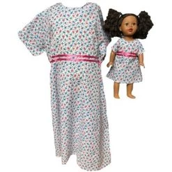 Doll Clothes Superstore Size 16 Matching Girl And Doll Flower Print Dresses