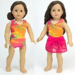 Sophia’s Bathing Suit & Sarong Outfit Set For 18” Dolls, Orange/Hot Pink 7 Sophia’s Bathing Suit & Sarong Outfit Set For 18” Dolls, Orange/Hot Pink -Dolls Discount Store GUEST c41f1d8a ba4d 41a3 a1c1 f8ef2270bdba