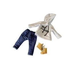 Our Brown Boy Joy Original My Friend White Hoodie Baby Doll 2 -Dolls Discount Store GUEST c4e7dbab 4422 446e 9dc5 7a35d7f7538e