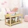 Costway Solid Wood Kids Activity Play Table Block Table Multifunction W/Storage -Dolls Discount Store GUEST c5bf81b5 4b97 4697 aeea f0ddeed90b63