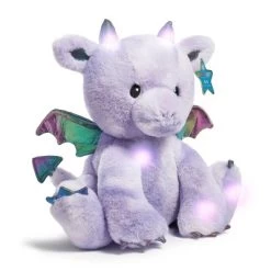 FAO Schwarz Glow Brights Toy Plush LED With Sound Dragon 13" Stuffed Animal -Dolls Discount Store GUEST c92ce05a 69c3 4a19 8cc2 3c9caa5cb600