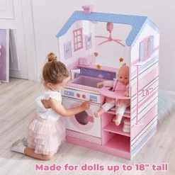 Olivia's Little World Childrens Wooden Doll Changing Station Dollhouse TD-11460W -Dolls Discount Store GUEST c9628640 6327 4864 ad33 12bcfcdff381