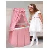 Badger Basket Kisses Rocking Doll Bassinet - Pink/White 1 Badger Basket Kisses Rocking Doll Bassinet - Pink/White -Dolls Discount Store GUEST cd4f64f2 254f 41d2 957f 010a0b31af20