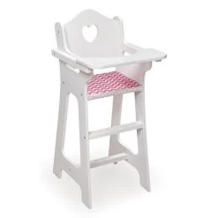 Badger Basket Doll High Chair With Accessories And Free Personalization Kit -Dolls Discount Store GUEST cdb04f5a c955 466b b56b 9676e72cc0b4